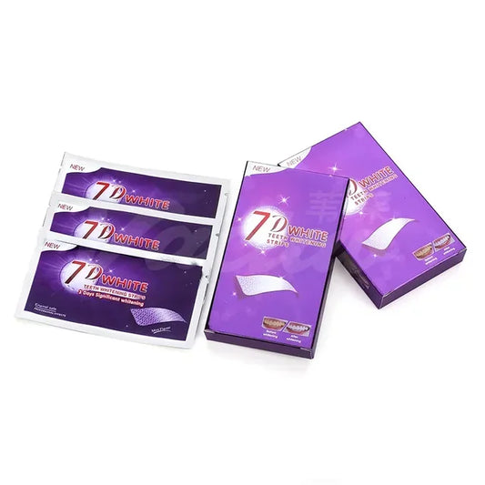 7D Purple Teeth Whitening Strips