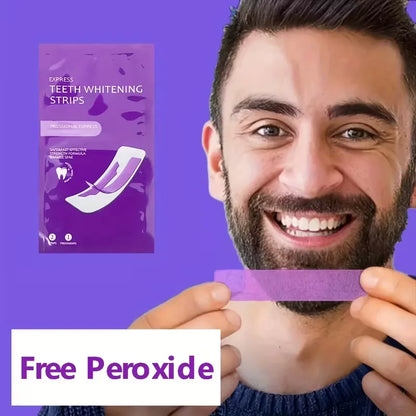 7D Purple Teeth Whitening Strips