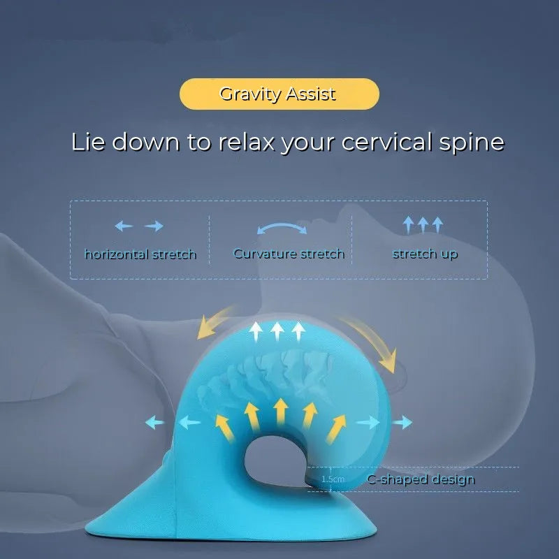 Cervical Neck Support Pillow For Stiff Neck & Poor Posture