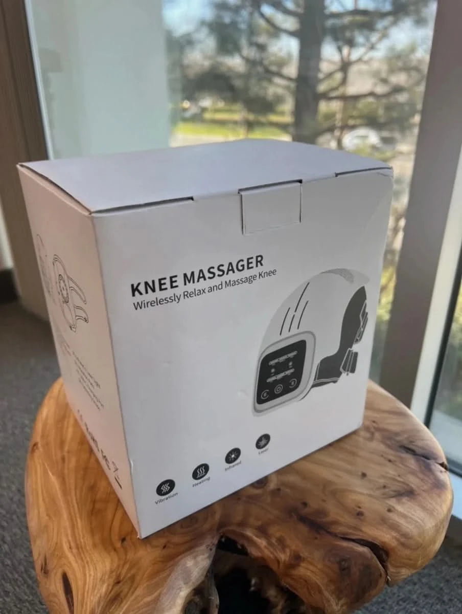 Smart Heated Cordless Knee Massager - Fast Joint Pain Relief & Recovery - LifeForm Co.