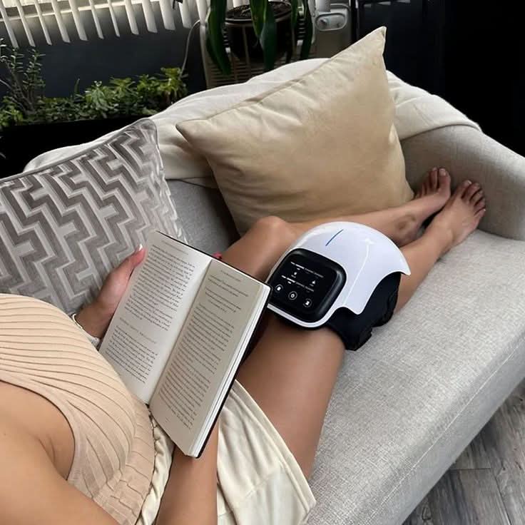 Smart Heated Cordless Knee Massager - Fast Joint Pain Relief & Recovery - LifeForm Co.