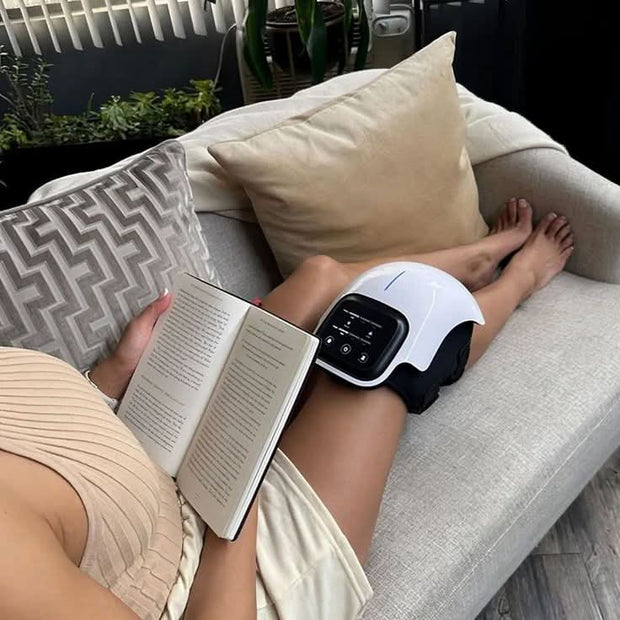 Smart Heated Cordless Knee Massager - Fast Joint Pain Relief & Recovery - LifeForm Co.